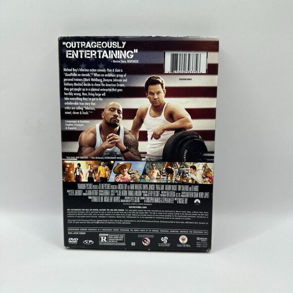 Pain And Gain DVD 2013 Mark Wahlberg Dwayne Johnson Comedy Action Paramount R - Picture 2 of 3